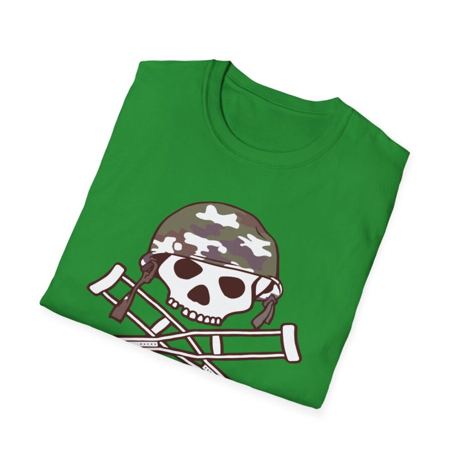 Jackass Camouflage Helmet Unisex Softstyle T-Shirt