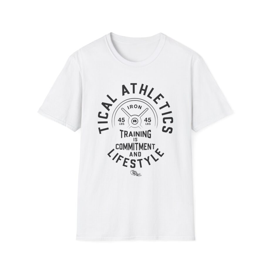 Method Man Training is Commitment and Lifestyle Tical Athletic Unisex Softstyle T-shirt