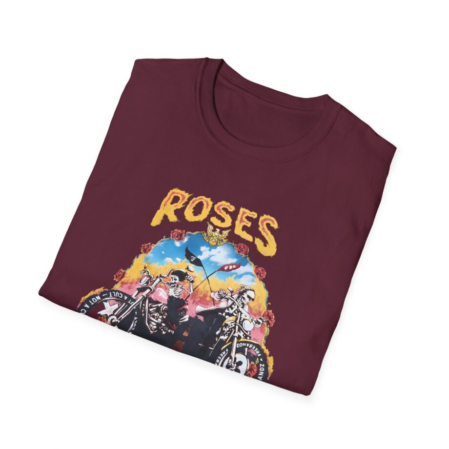 Not a Cult X Freebandz Roses Unisex Softstyle T-Shirt