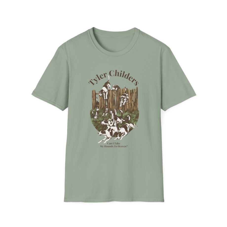 Tyler Childers Grey Hounds Unisex Softstyle T-shirt