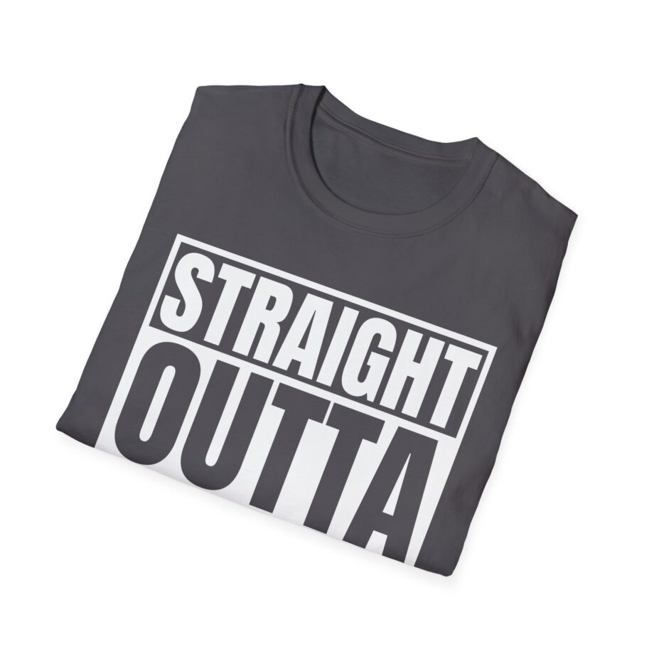 Straight Outta White Guilt Unisex Softstyle T-Shirt
