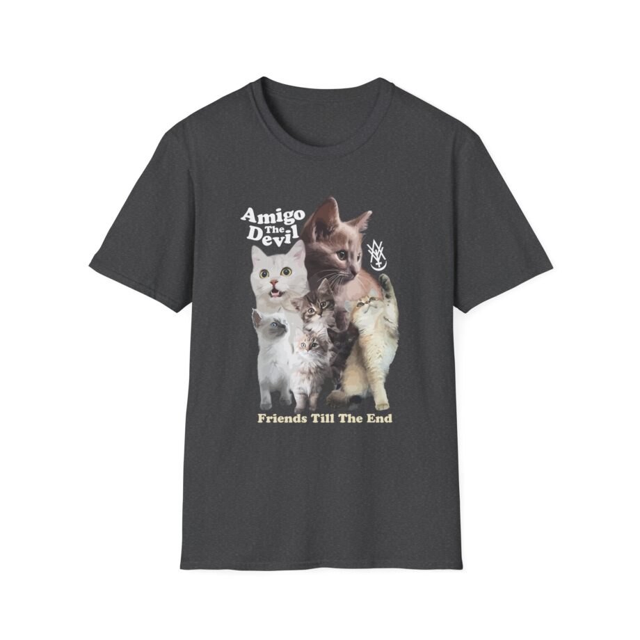 Amigo the Devil  Too Many Puppies Unisex Softstyle T-shirt