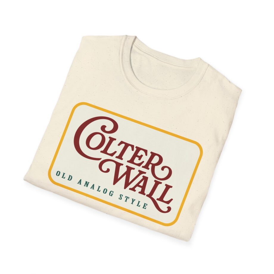 Colter Wall Old Analog Style Unisex Softstyle T-shirt