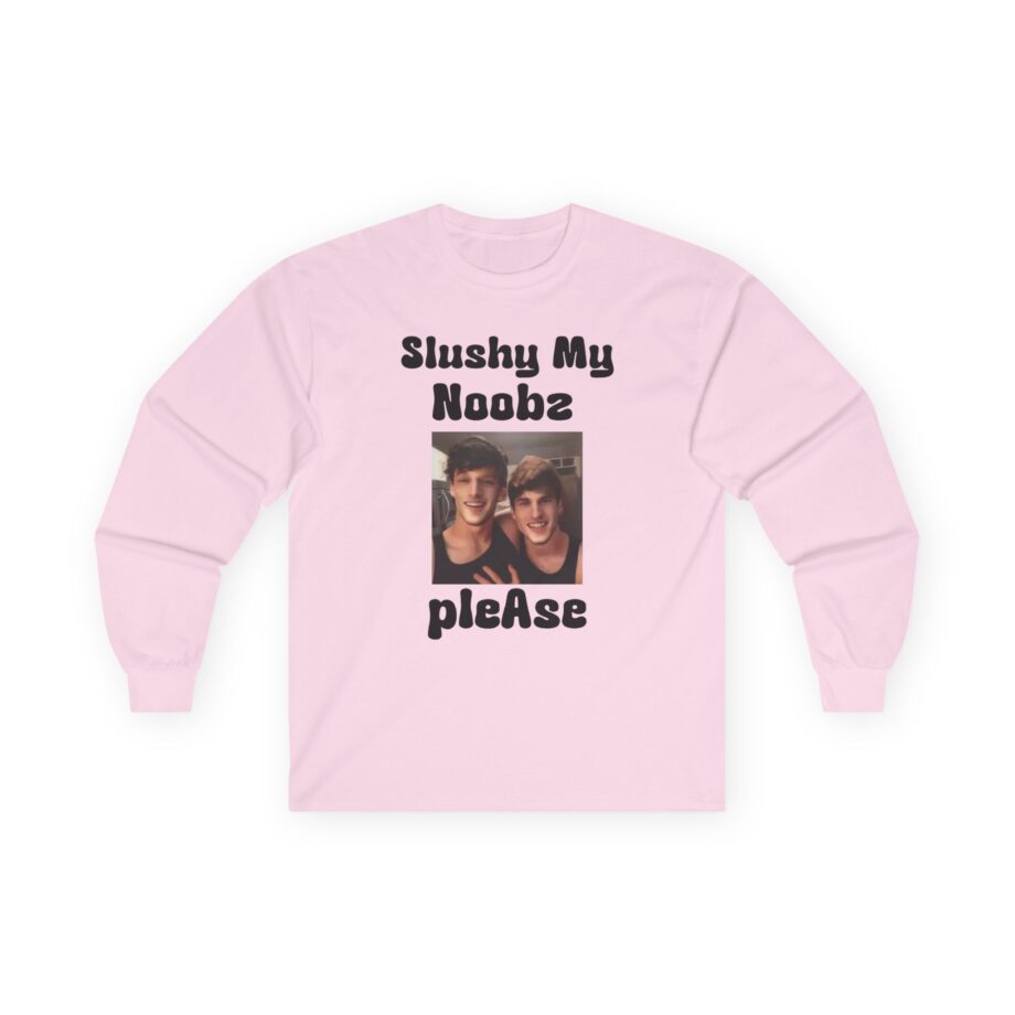 Slushy Noobz Martin and Hamzah Comedy Unisex Ultra Cotton Long Sleeve Tee