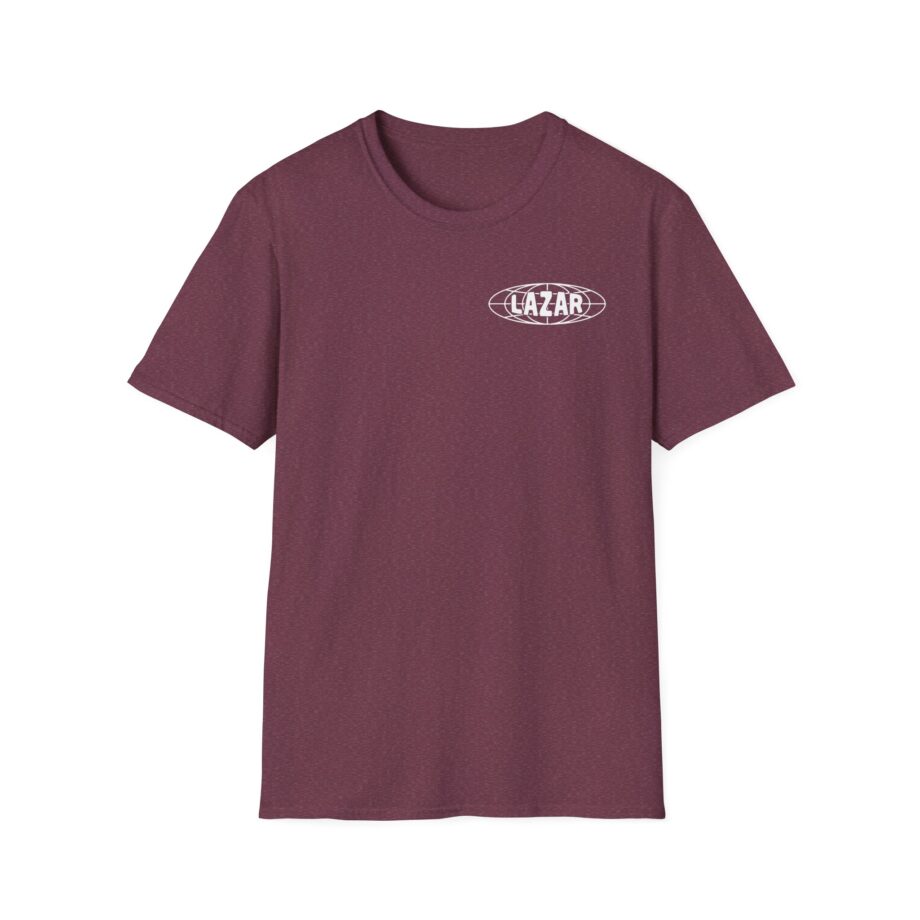 Lazarbeam Globe Indigo Unisex Softstyle T-Shirt