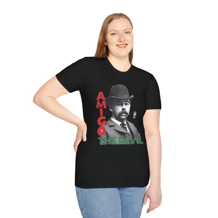 Amigo the Devil Elvis Holmes Calling Unisex Softstyle T-shirt