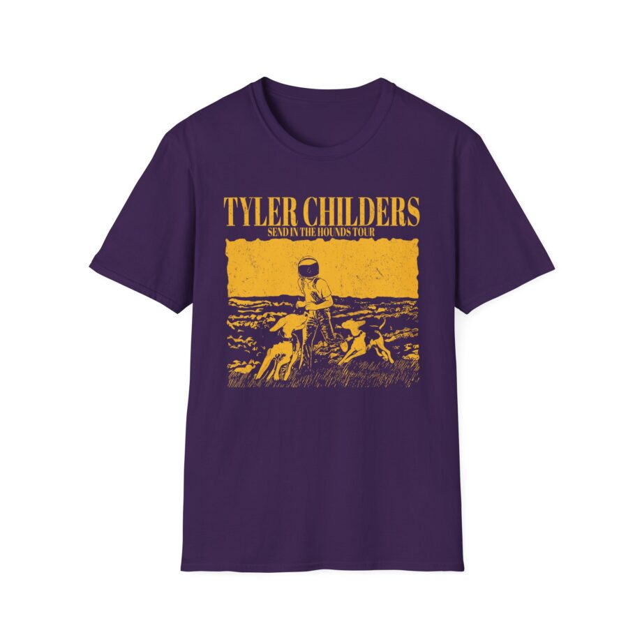 Tyler Childers Grey Hounds Tour Unisex Softstyle T-shirt