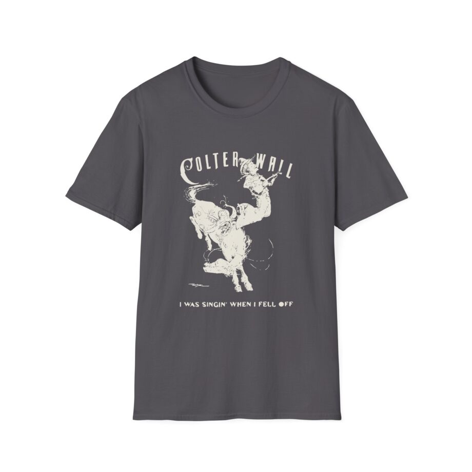 Colter Wall I Was Singin' When I Fell Off Unisex Softstyle T-shirt