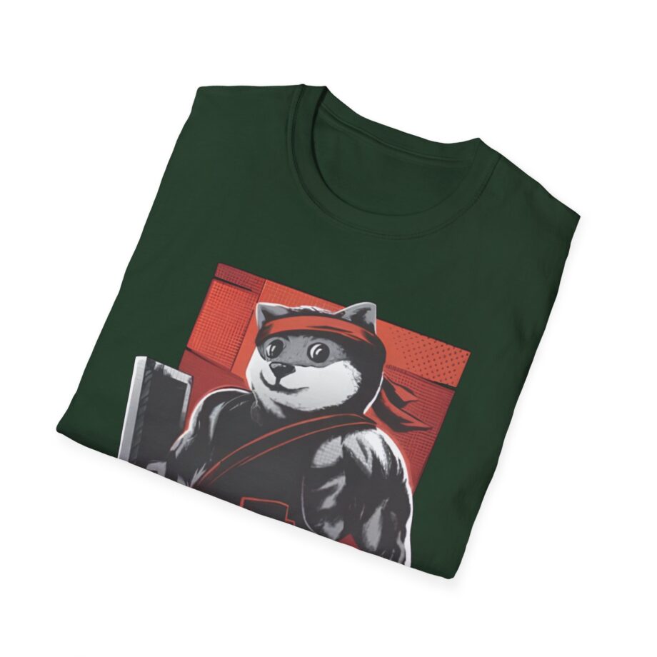 Gejmr Rambo Doge Unisex Softstyle T-shirt