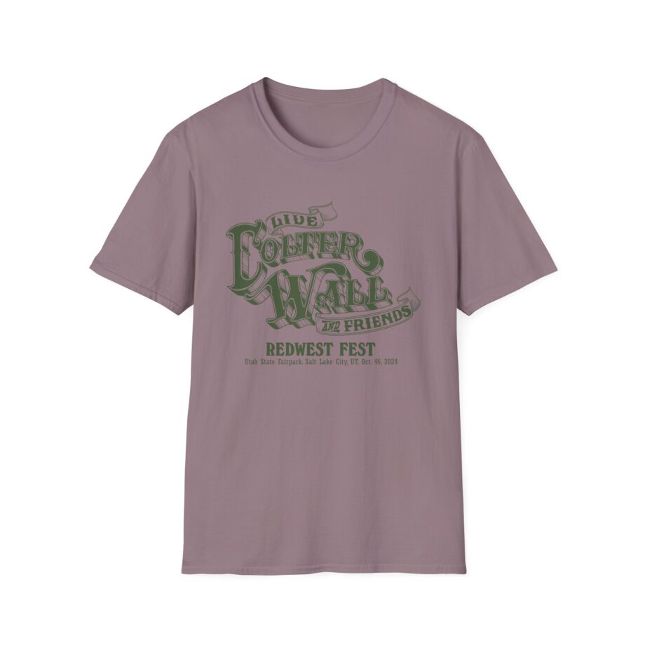 Colter Wall Redwest Fest Unisex Softstyle T-shirt