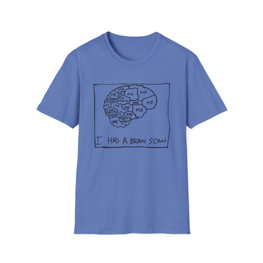 The  Brain Scan Unisex Softstyle T-shirt