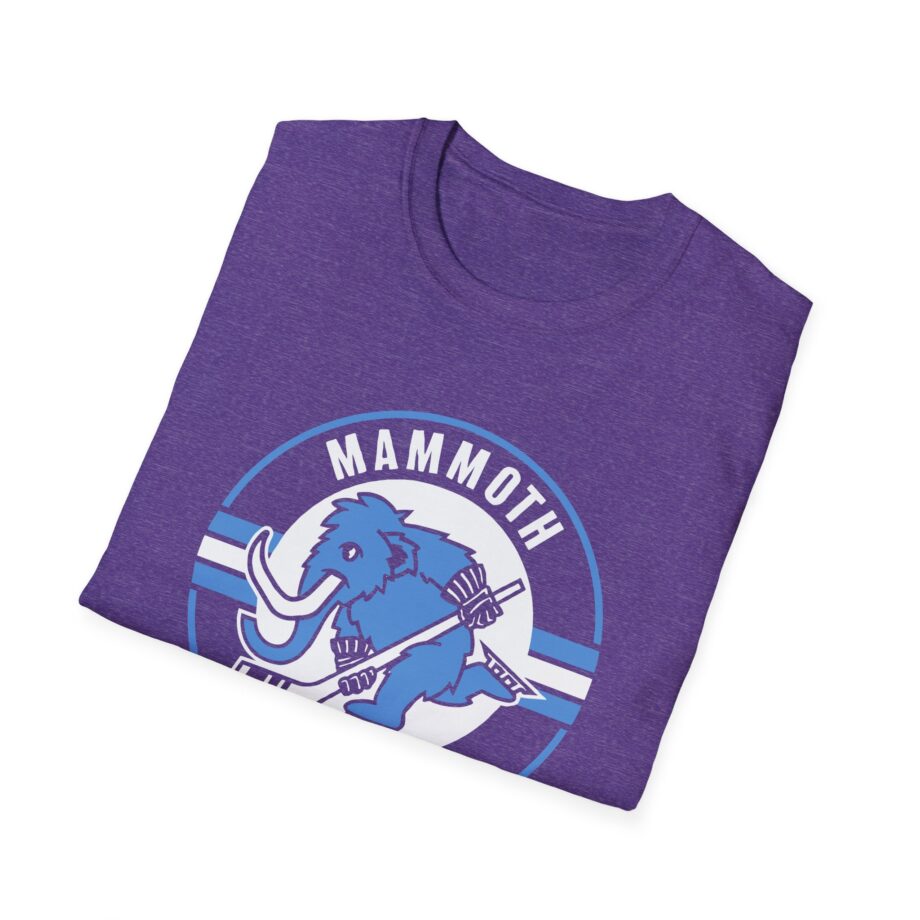 The Mammoth Club Hockey Logo Unisex Softstyle T-Shirt