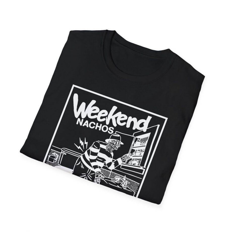 Weekend Nachos I Writhe in Pain Unisex Softstyle Tee