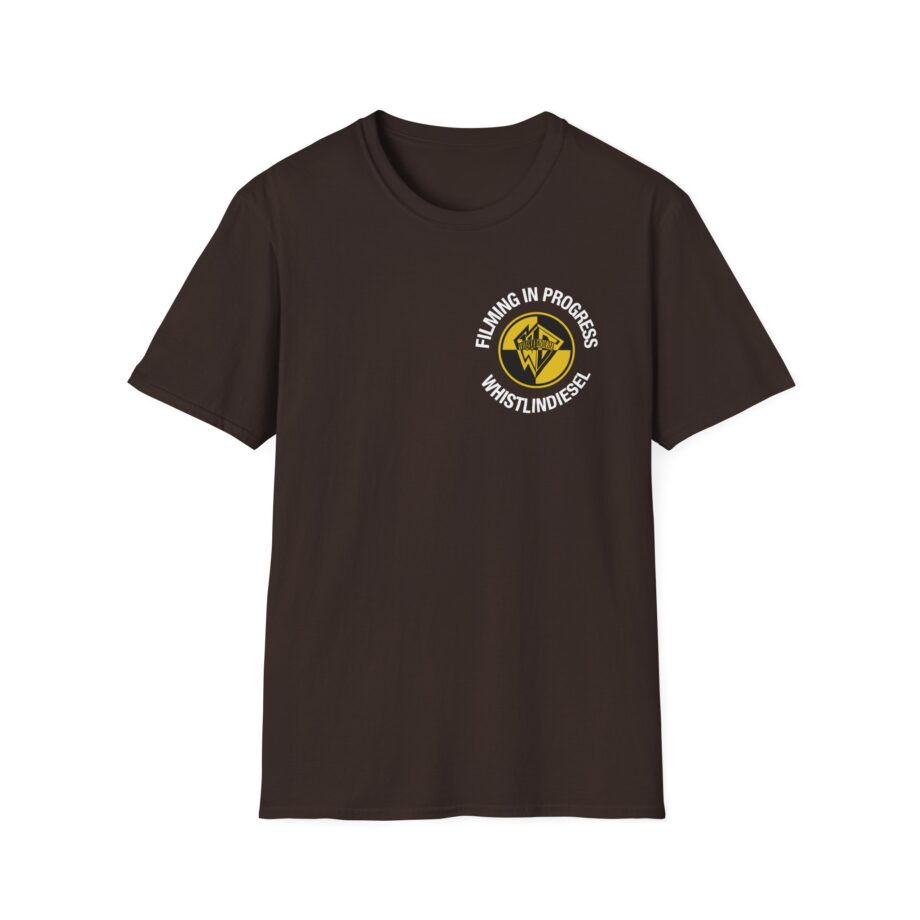 Whistlindiesel Filming in Progress Unisex Softstyle T-shirt