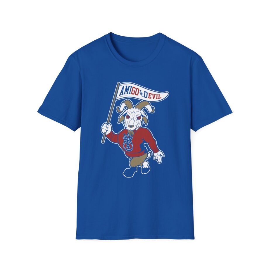 Amigo the Devil Go Evil Mascot Unisex Softstyle T-shirt