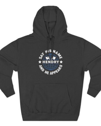 Say His Name Joe Hendry Three-Panel Fleece Hoodie