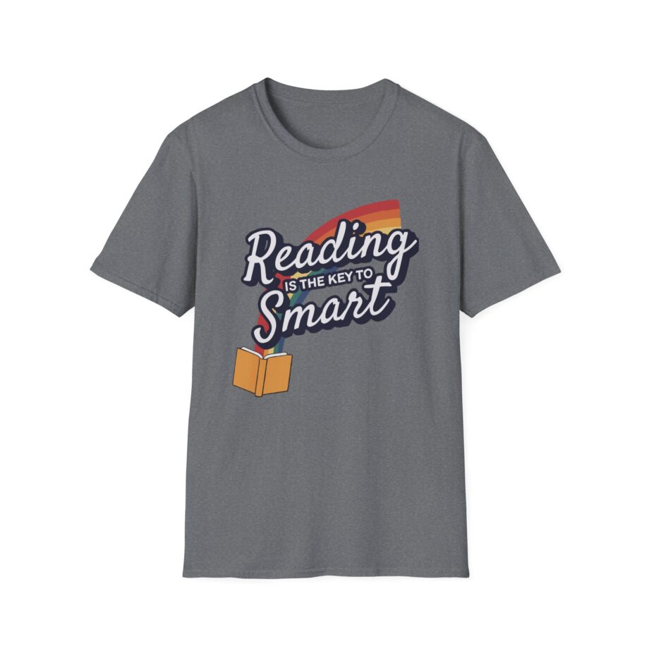 Nate Bargatze Reading is the Key to Smart Unisex Softstyle T-Shirt
