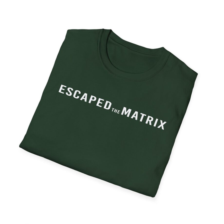 Andrew Tate Escaped the Matrix Unisex Softstyle T-shirt