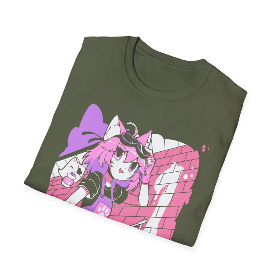 Vshojo Nyanners Anime  Unisex Softstyle T-Shirt