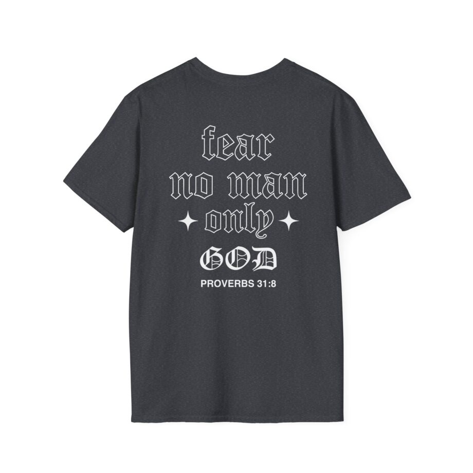 Ryan Garcia Fear No Man Only God Unisex Softstyle T-shirt