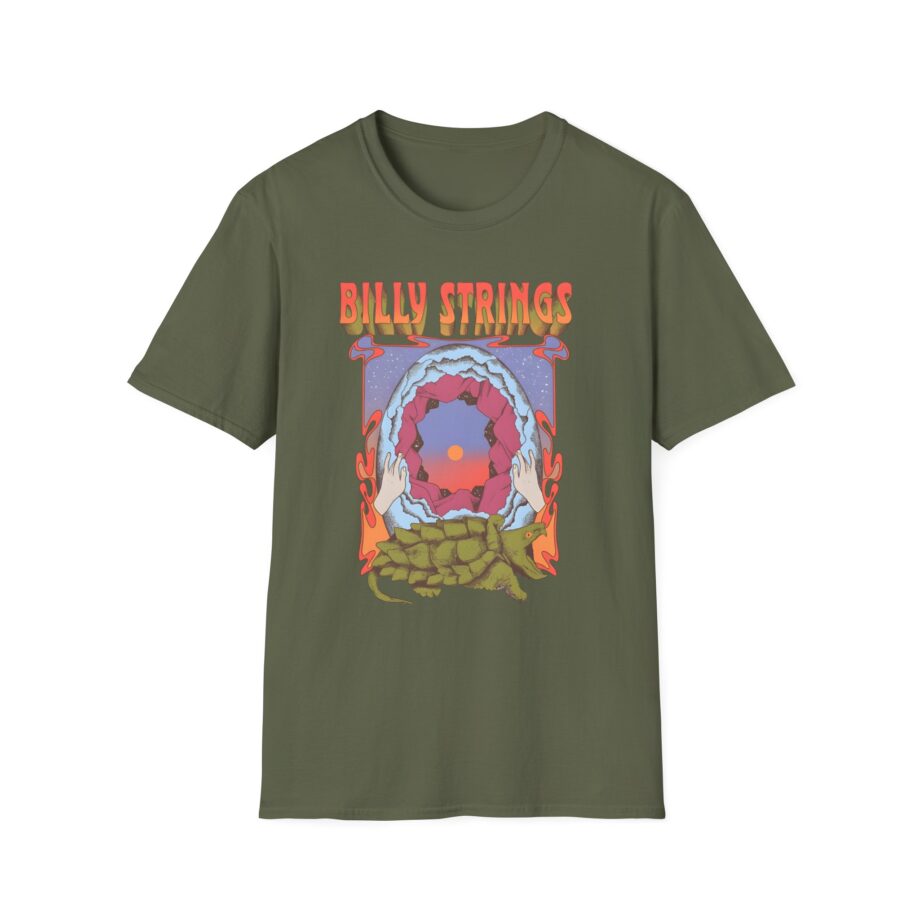 Billy Strings Snapping Turtle  Unisex Softstyle T-shirt