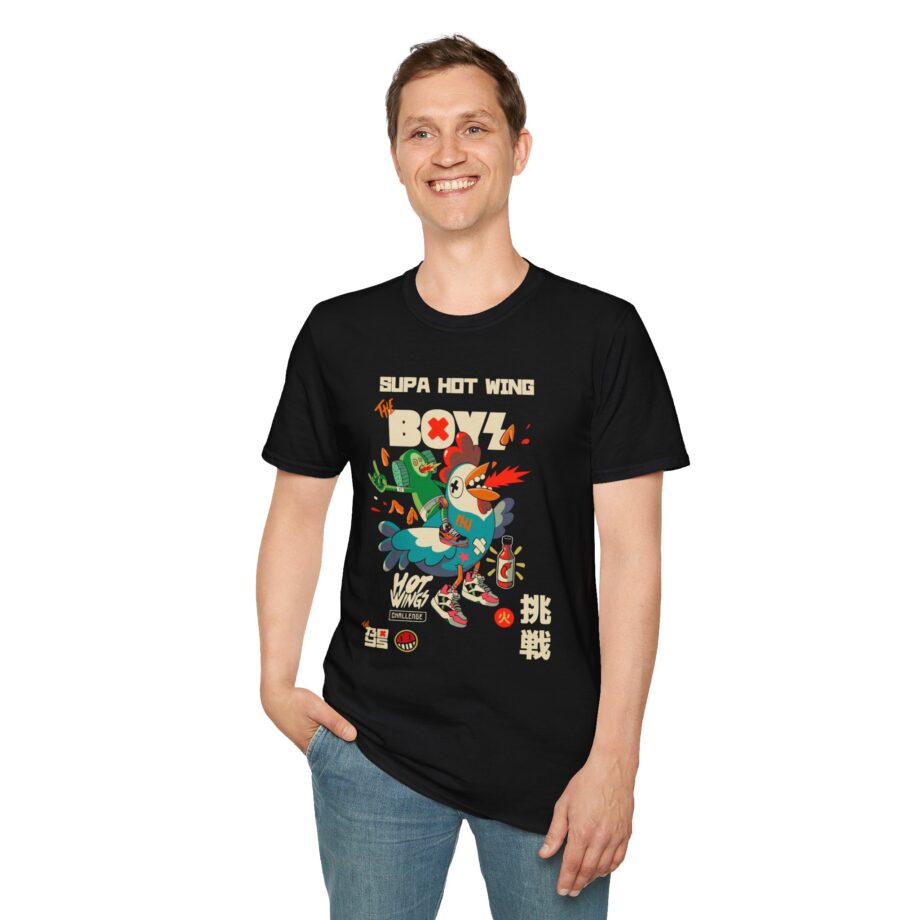 Joshdub the Boys Hot Wings Challenge Unisex Softstyle T-shirt