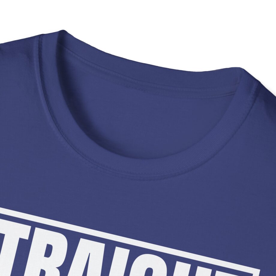 Straight Outta White Guilt Unisex Softstyle T-Shirt