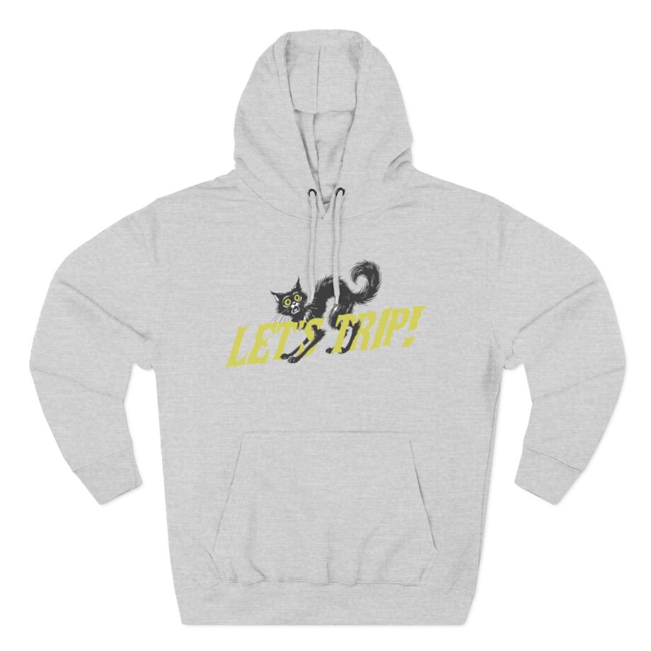 Sturniolo Let's Trip Cat Three-panel Fleece Hoodie