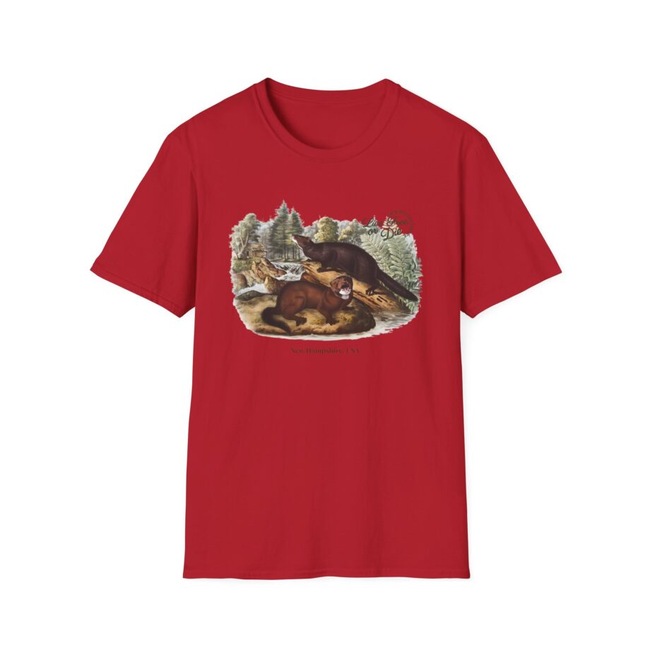 Live Free or Die in Mogul Hampshire Unisex Softstyle T-Shirt