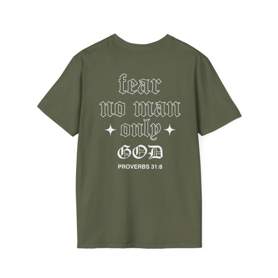 Ryan Garcia Fear No Man Only God Unisex Softstyle T-shirt