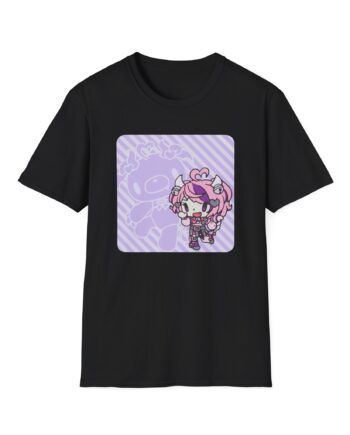 Vshojo Ironmouse X Gloomy Bear Unisex Softstyle T-Shirt