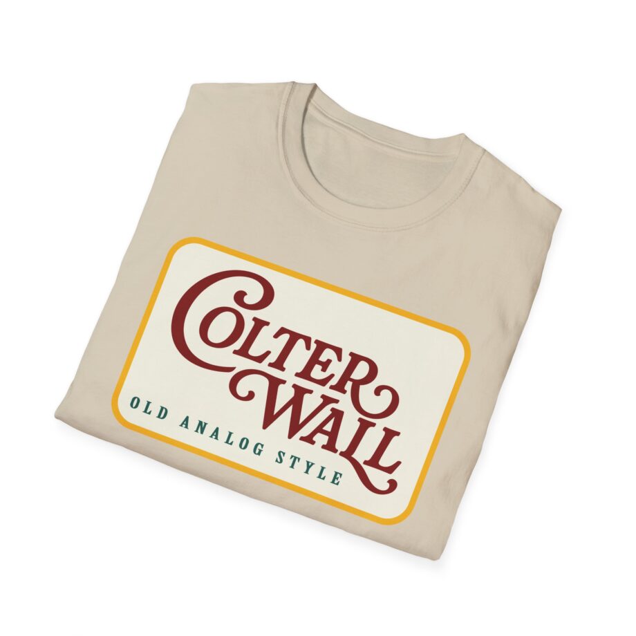 Colter Wall Old Analog Style Unisex Softstyle T-shirt