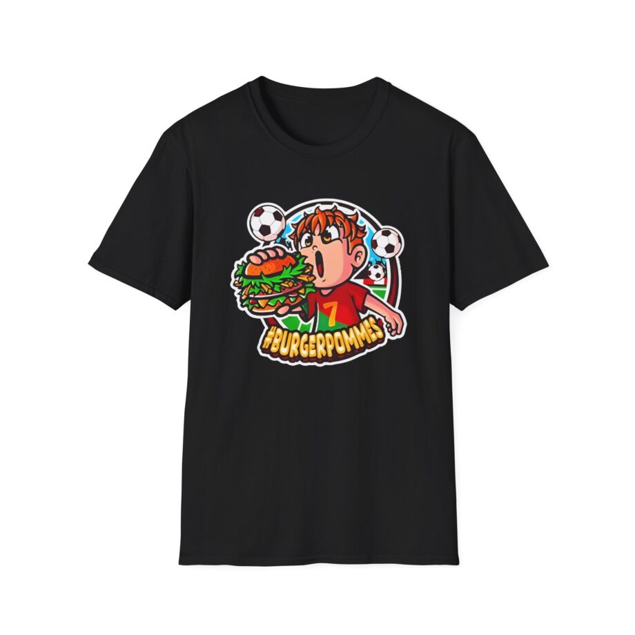 Burger Pommes  Unisex Softstyle T-Shirt