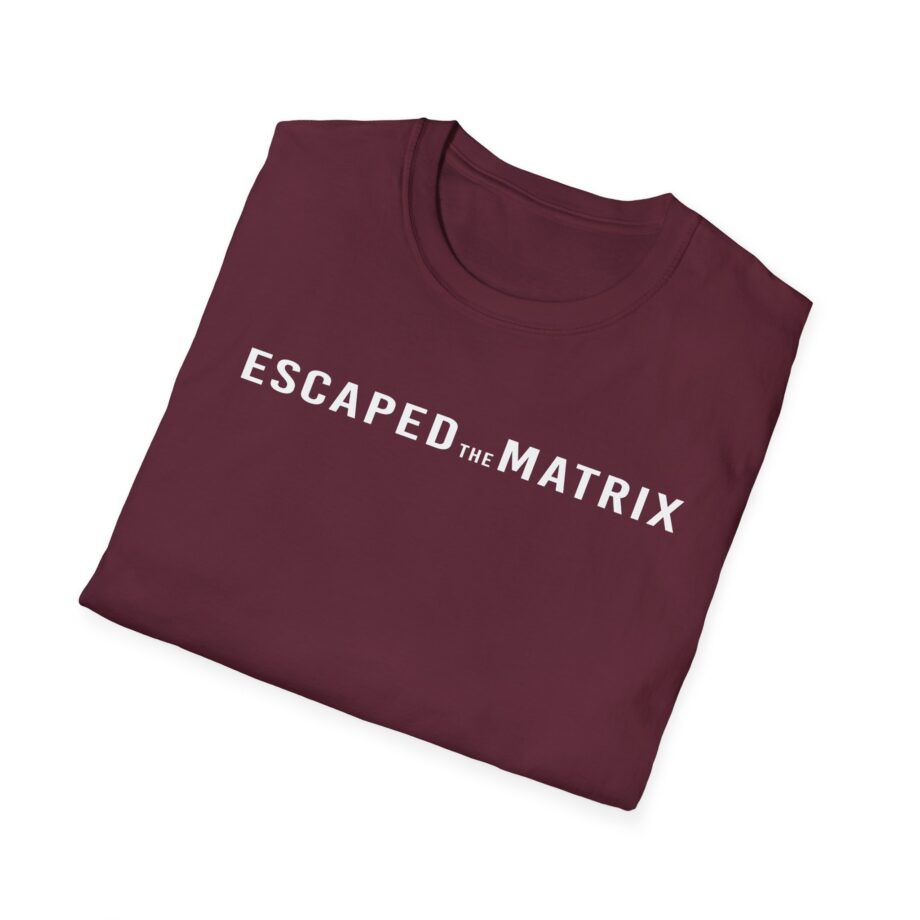 Andrew Tate Escaped the Matrix Unisex Softstyle T-shirt