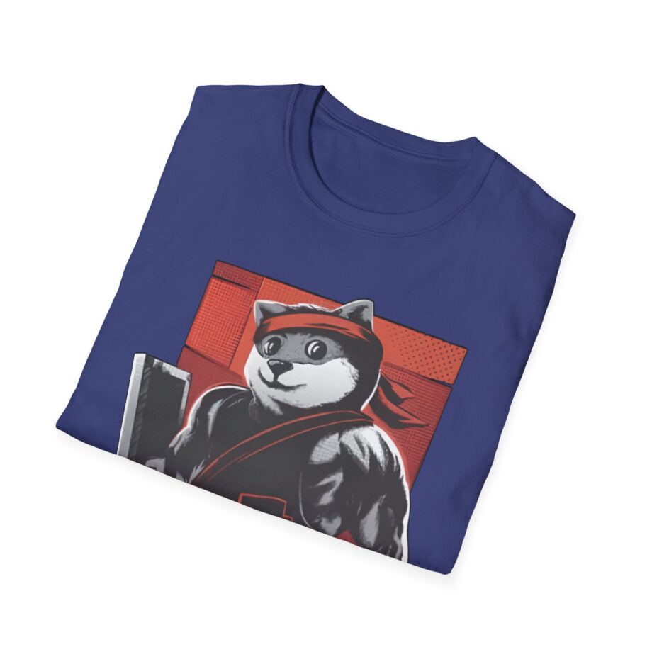 Gejmr Rambo Doge Unisex Softstyle T-shirt