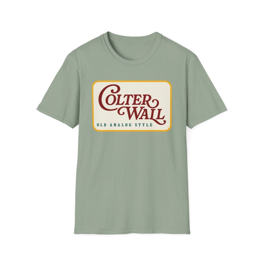 Colter Wall Old Analog Style Unisex Softstyle T-shirt