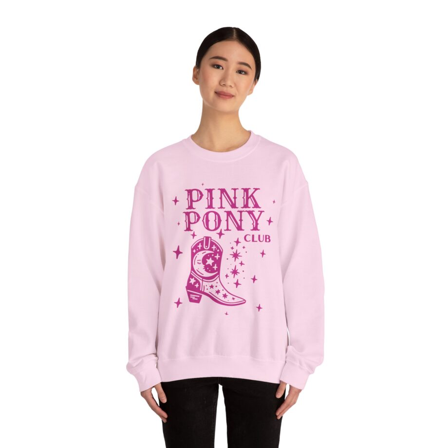 Chappell Roan Pink Pony Club Unisex Heavy Blend Crewneck Sweatshirt