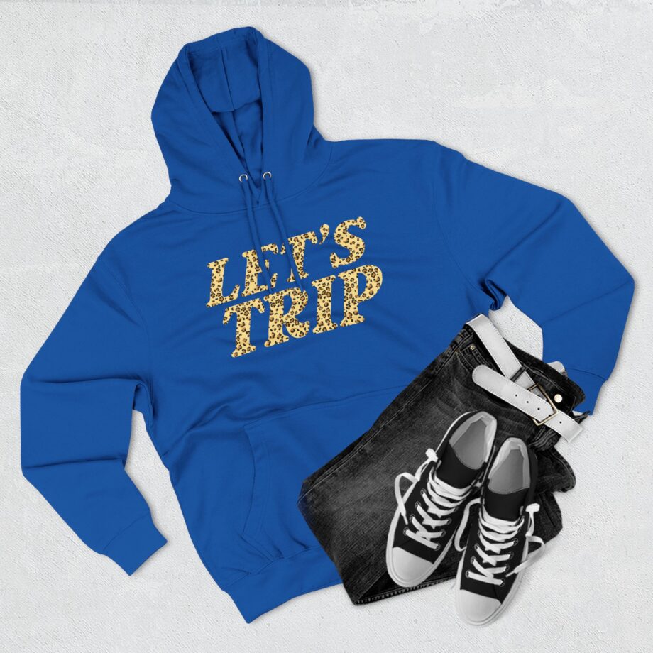 Sturniolo Triplets Let's Trip Cheetah Three-panel Fleece Hoodie