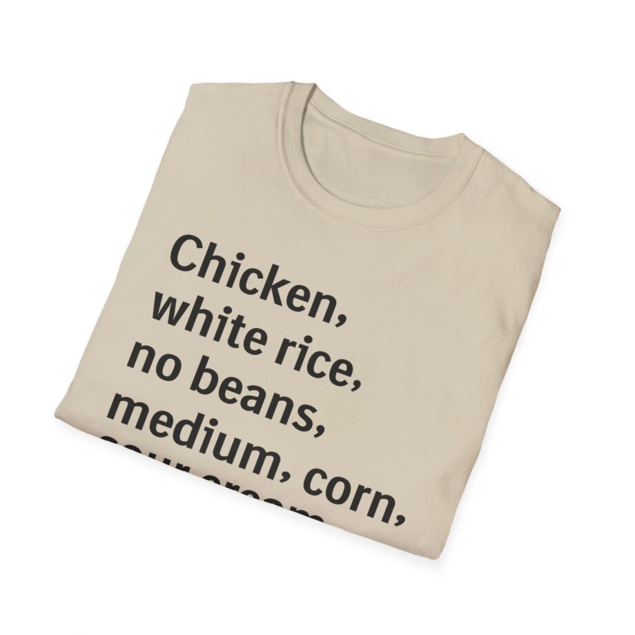 Chipotle Custom Order Unisex Softstyle T-shirt