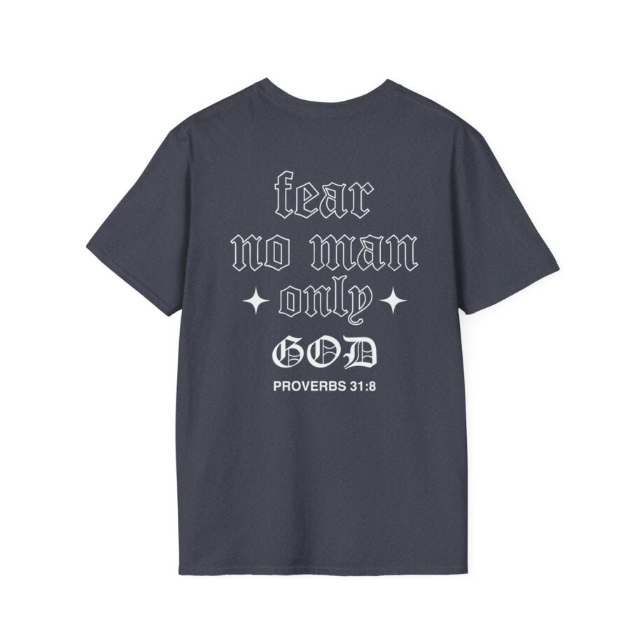 Ryan Garcia Fear No Man Only God Unisex Softstyle T-shirt