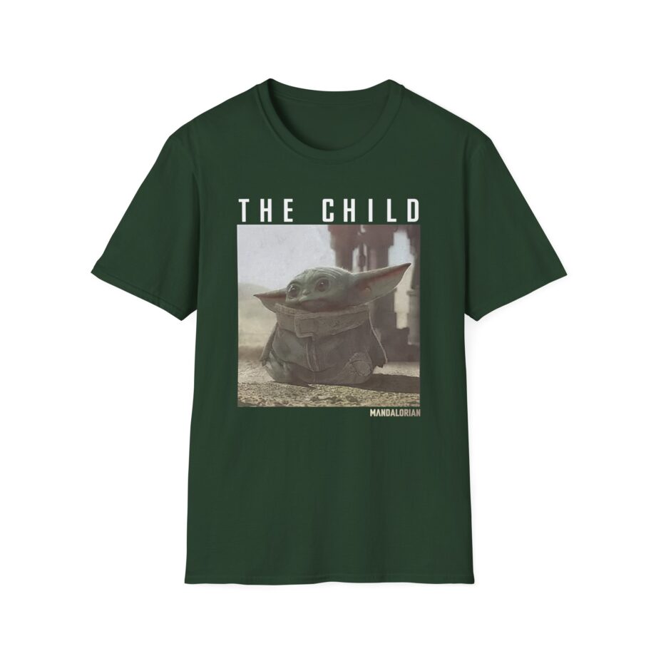 Moistcr1tikal the Child Mandalorian Unisex Softstyle T-shirt