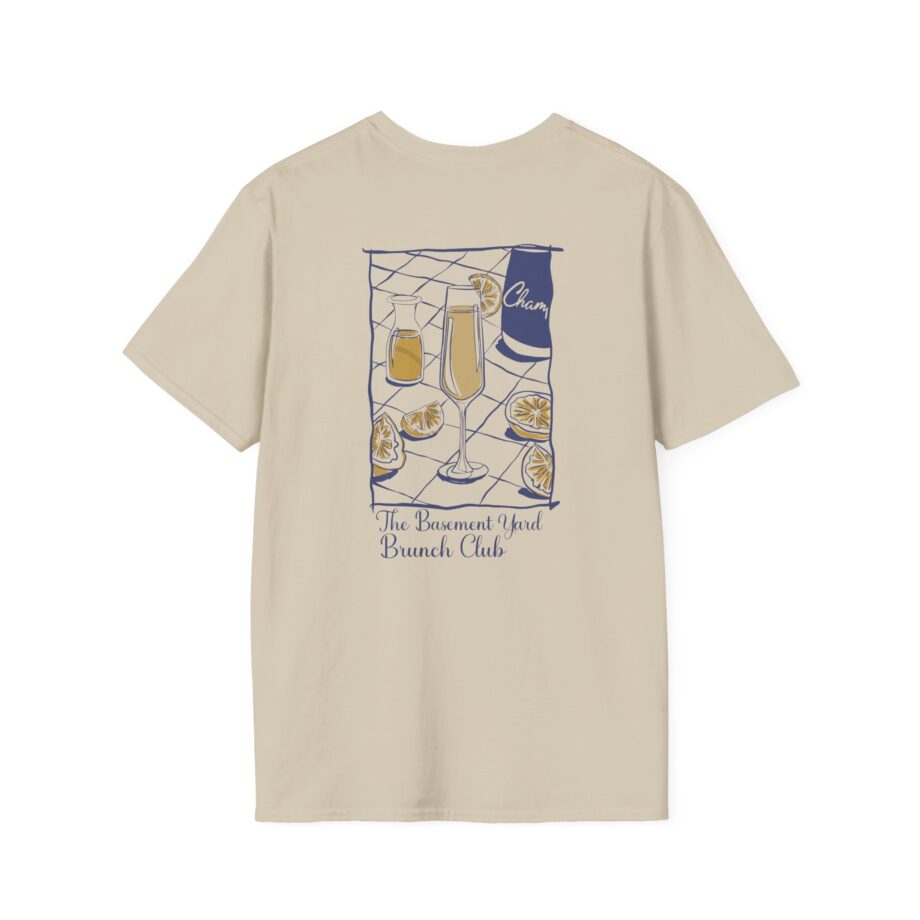 Basement Yard Mimosa Brunch Club Unisex Softstyle T-shirt