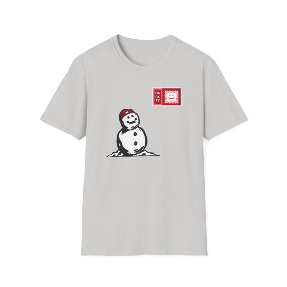Quackity Snowman Unisex Softstyle T-shirt