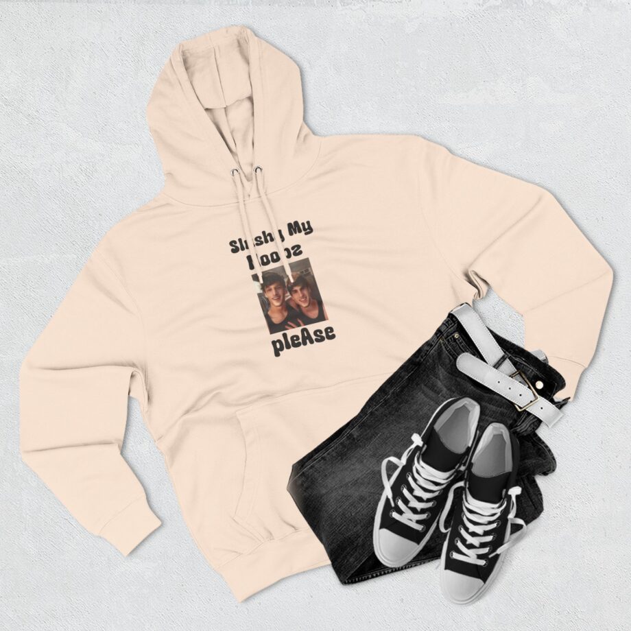 Slushy Noobz Martin and Hamzah Comedy Three-panel Fleece Hoodie