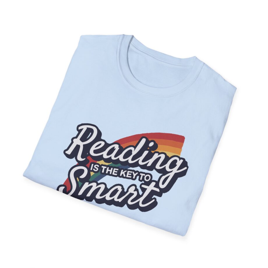 Nate Bargatze Reading is the Key to Smart Unisex Softstyle T-Shirt
