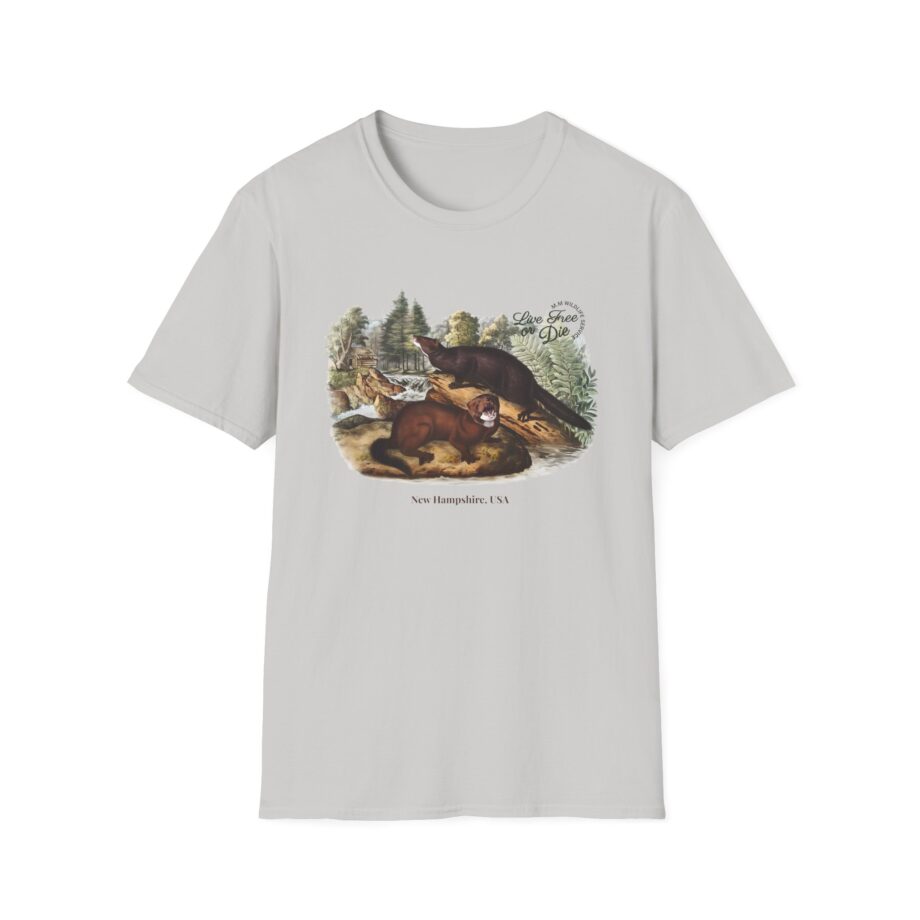 Live Free or Die in Mogul Hampshire Unisex Softstyle T-shirt