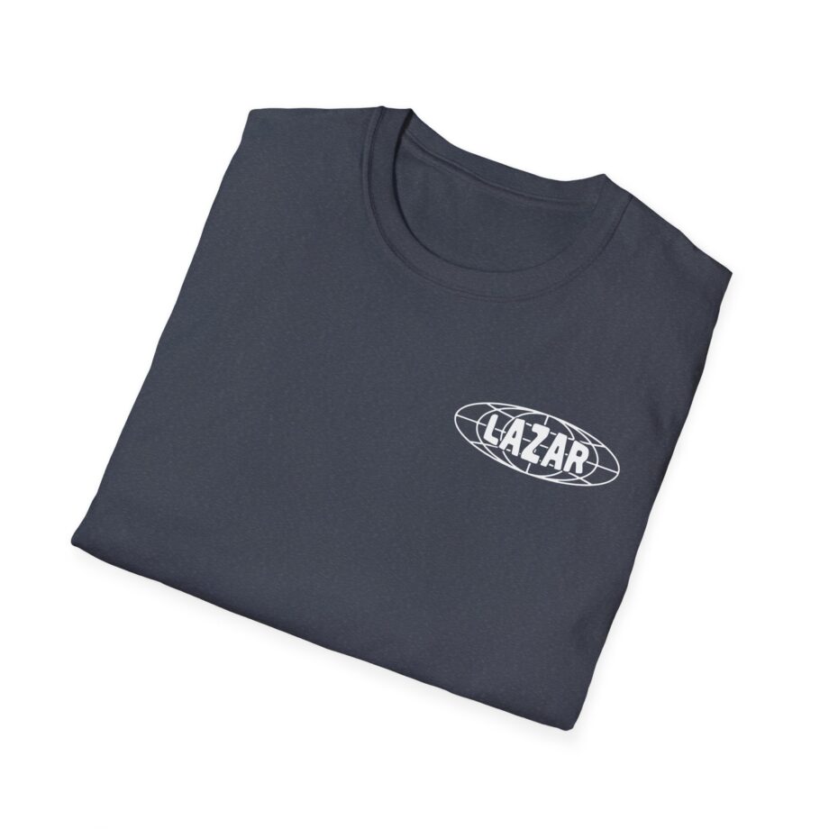 Lazarbeam Globe Indigo Unisex Softstyle T-Shirt
