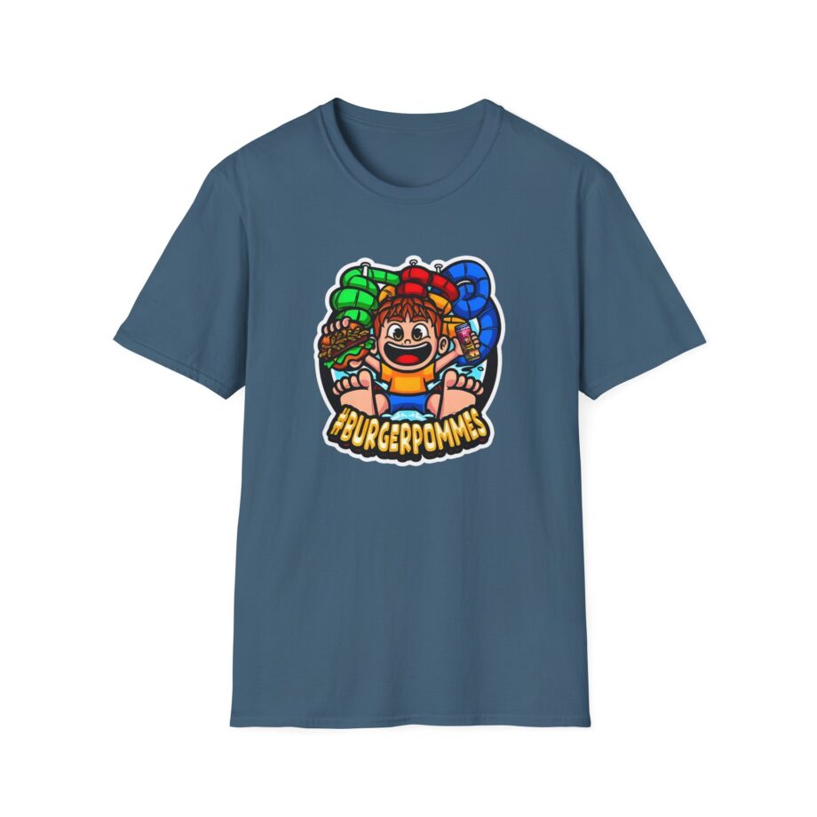 Burger Pommes  Unisex Softstyle T-Shirt