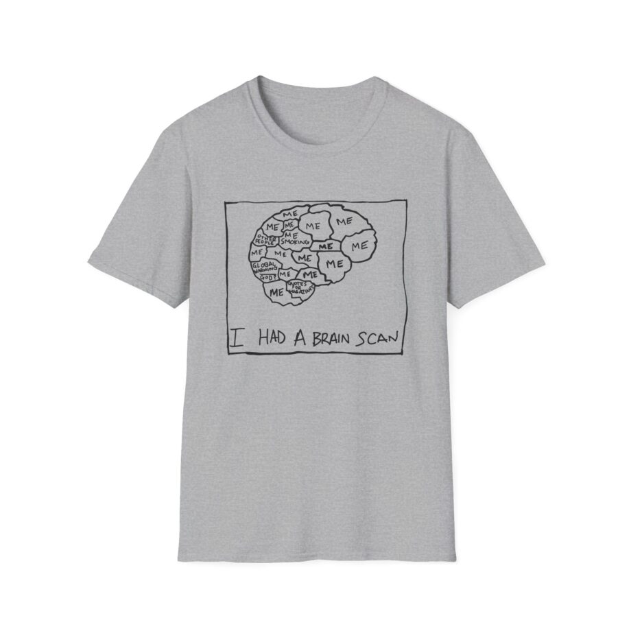 The  Brain Scan Unisex Softstyle T-shirt