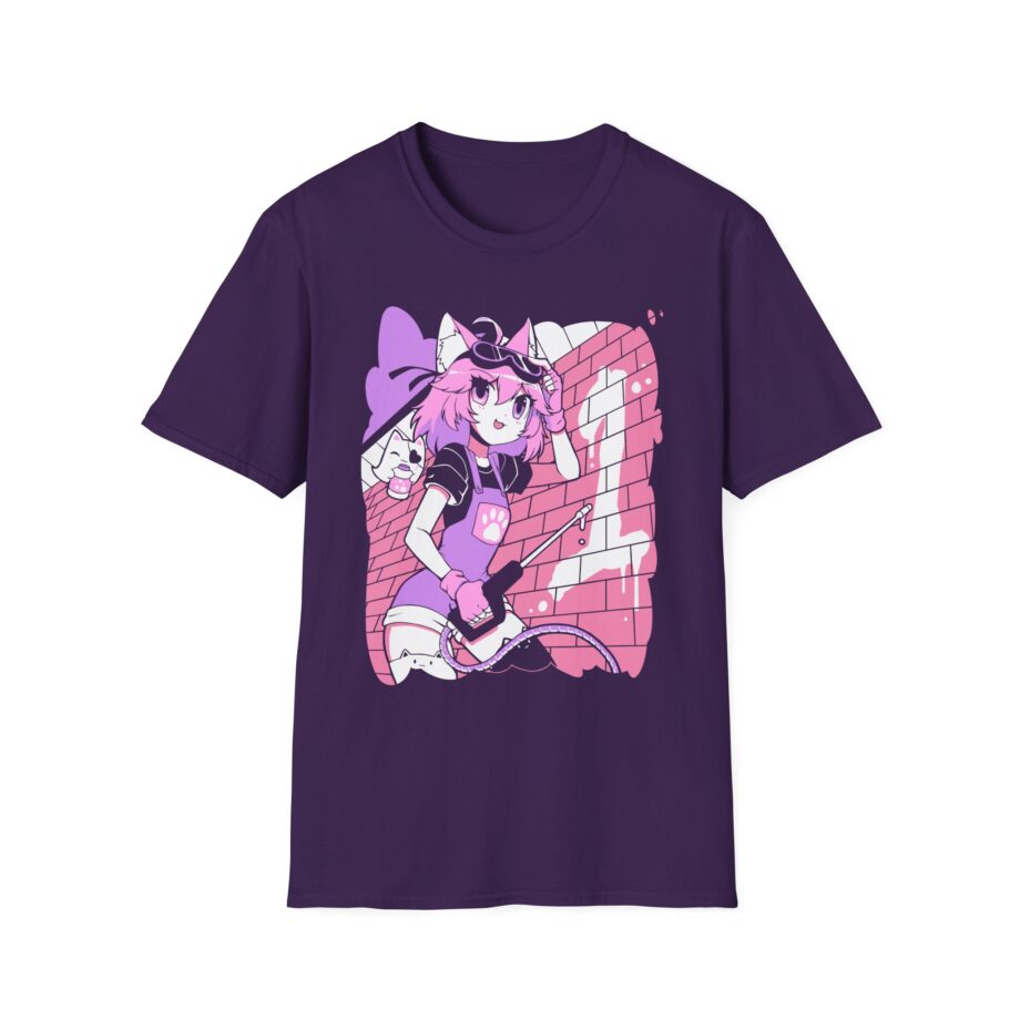 Vshojo Nyanners Anime  Unisex Softstyle T-Shirt